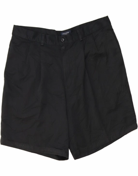 Everyday Feel DOCKERS Mens Chino Shorts W36 Large Black Polyester