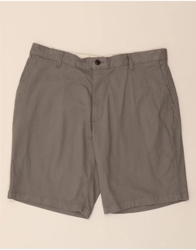 Flame Retardant Coating Urban Flex DOCKERS Mens Chino Shorts W36 Large Grey Cotton