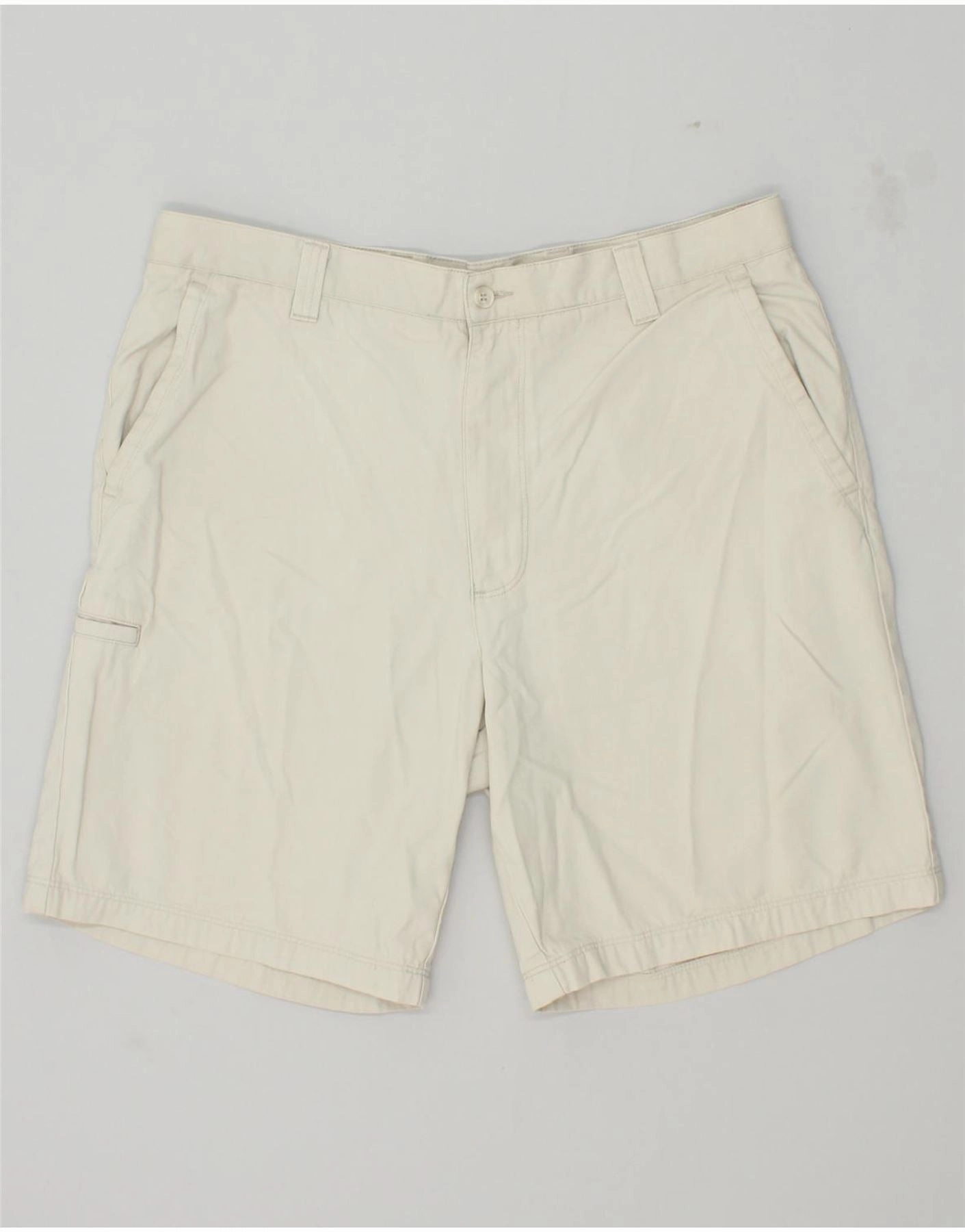 Fan gear Spandex shorts DOCKERS Mens Chino Shorts W36 Large Grey Cotton