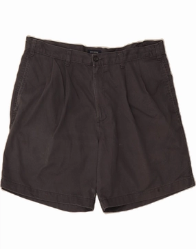 Casual Ease fade resistant color DOCKERS Mens Chino Shorts W36 Large Grey Cotton