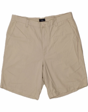 DOCKERS Mens Chino Shorts W38 XL Beige Cotton Wear Resistant Fabric
