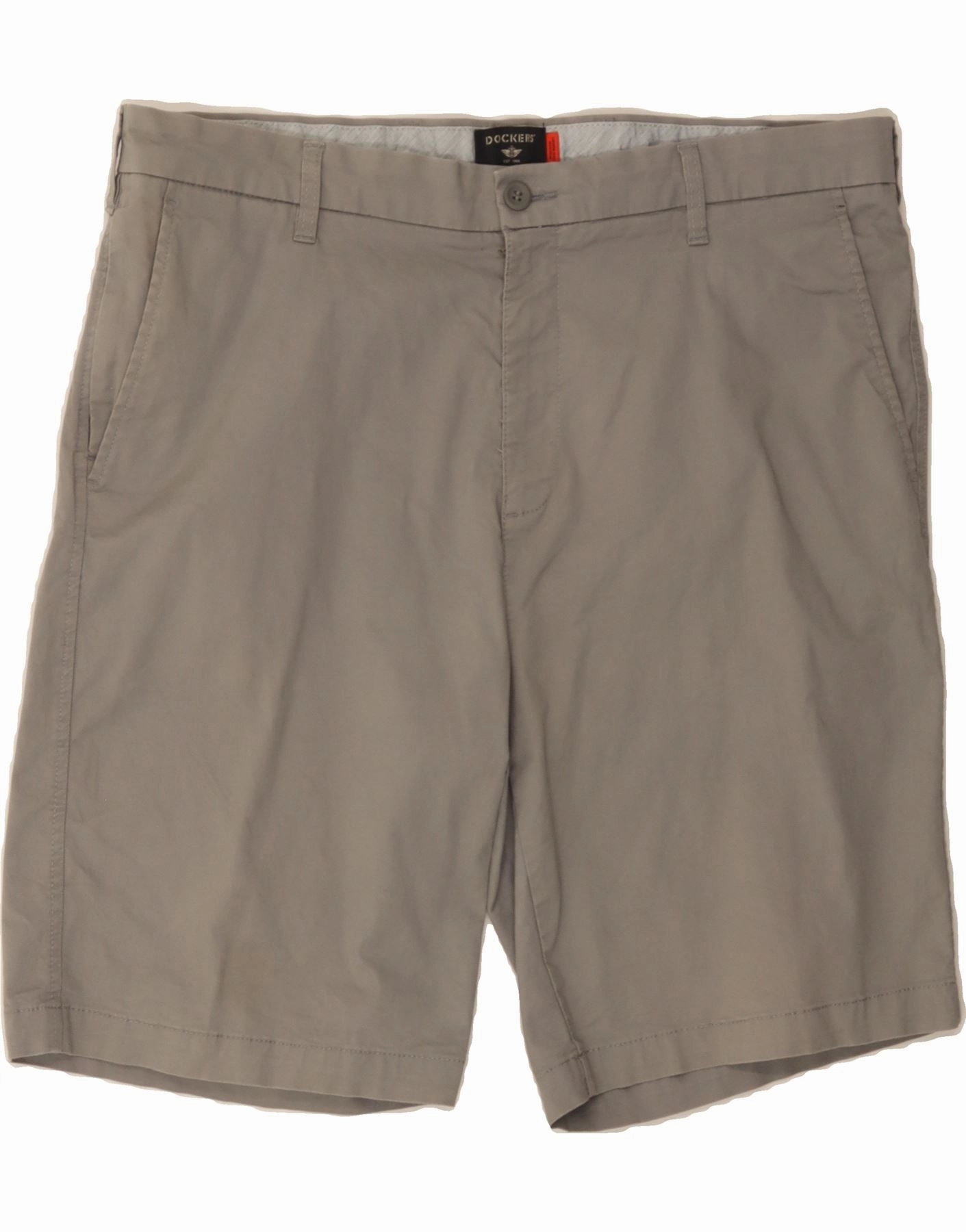 DurableStitching DOCKERS Mens Chino Shorts W38 XL Grey Cotton