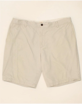 Versatile Look Mesh Fabric DOCKERS Mens Chino Shorts W40 XL Beige Cotton