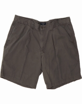 Roomy Waist DOCKERS Mens Chino Shorts W40 XL Grey Cotton