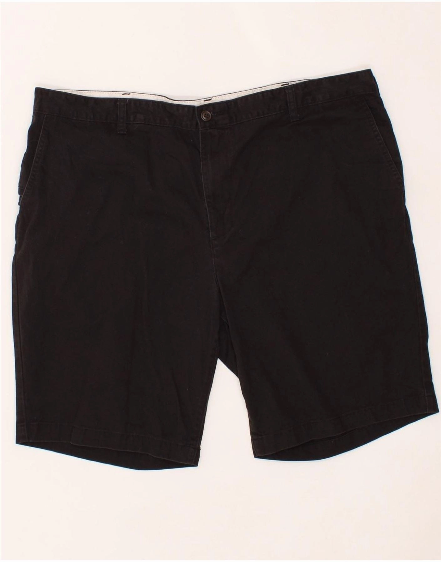 DOCKERS Mens Chino Shorts W42 2XL Black Cotton Stay Fresh jewelry
