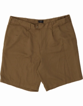QuickAdjustStraps stretchy design DOCKERS Mens Chino Shorts W42 2XL Khaki Polyester