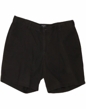 DOCKERS Mens Chino Shorts W44 2XL Black Cotton basketball clothing Summer Mood