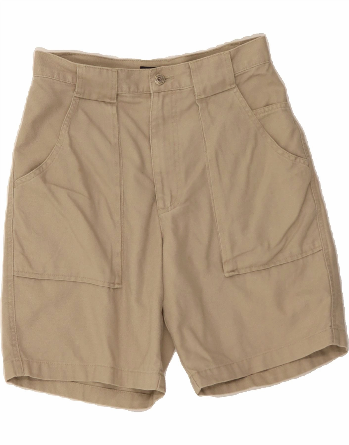 DOCKERS Mens Khakis Casual Shorts W30 L9 Beige Non Binding Waistline Athletic Wear