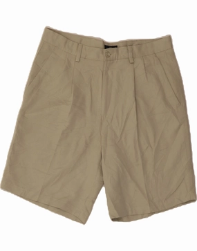Sport Layer Breathable Stretch DOCKERS Mens Pegged Chino Shorts W33 Medium  Beige Polyester