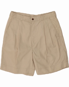 DOCKERS Mens Pegged Chino Shorts W34 Large  Off White Cotton waterproof Color Variety