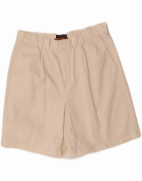 Stay Cool Wear poolside gear DOCKERS Mens Pegged Chino Shorts W34 Large White