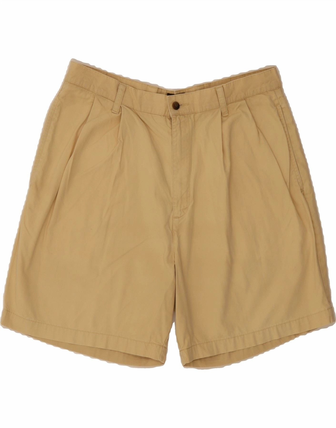 DOCKERS Mens Pegged Chino Shorts W36 Large Beige Cotton Casual Vibe