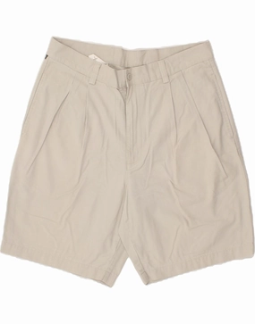 DOCKERS Mens Pegged Chino Shorts W36 Large Grey Cotton Everyday Layer On-The-Go Style