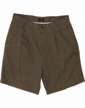 DOCKERS Mens Pegged Chino Shorts W36 Large  Khaki Cotton Parka