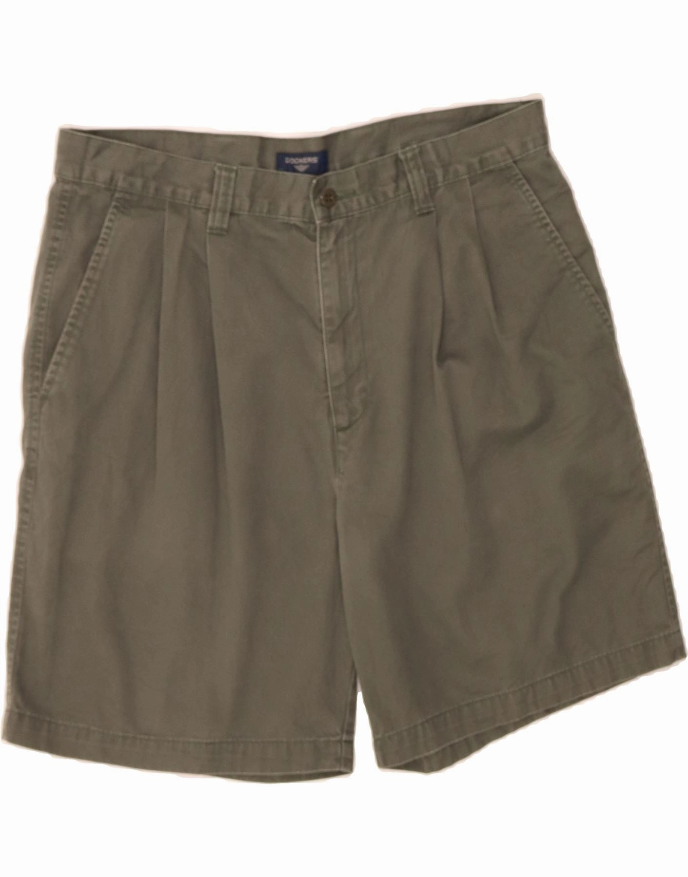 hang dry Breathable Material DOCKERS Mens Pegged Chino Shorts W36 Large Khaki Cotton