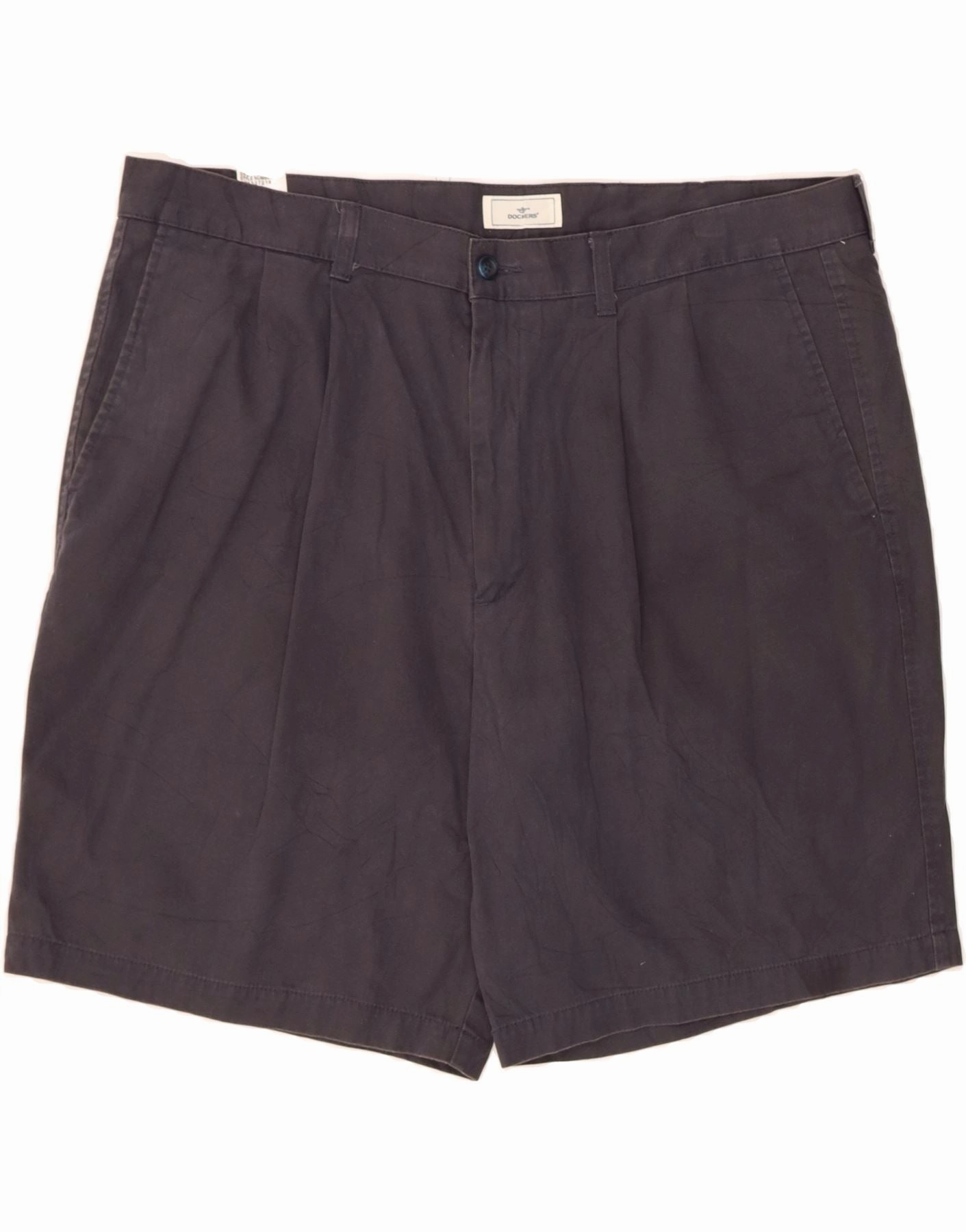 jewelry DOCKERS Mens Pegged Chino Shorts W40 XL Grey Cotton