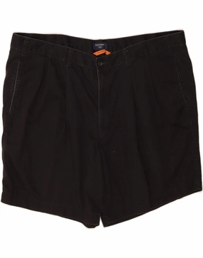DOCKERS Mens Pegged Chino Shorts W42 2XL Black healthcare industry