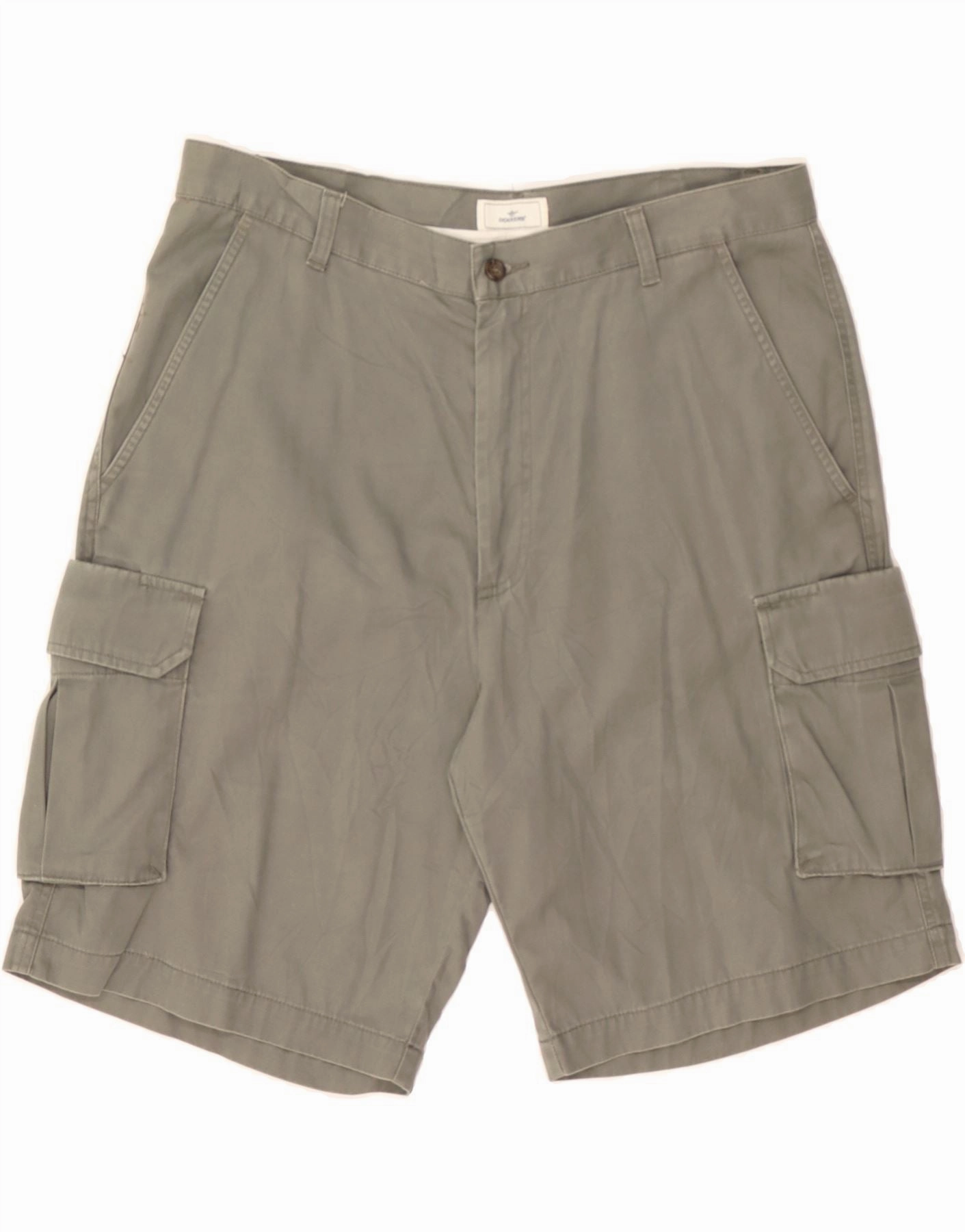 Effortless Look DOCKERS Mens Relaxed Fit Cargo Shorts W36 Large  Grey Cotton