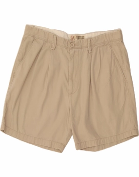 DOCKERS Mens Relaxed Fit Chino Shorts W36 Large Beige Cotton yoga clothes Noise Free Operation Design