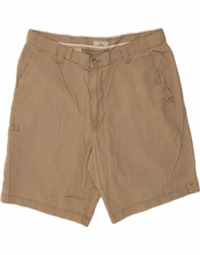 Modern Look stretchy design DOCKERS Mens Relaxed Fit Chino Shorts W38 XL Beige Cotton