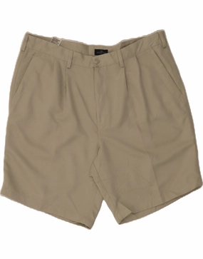 Reflective Safety Stripes Artisanal DOCKERS Mens Relaxed Fit Chino Shorts W40 XL Grey Polyester