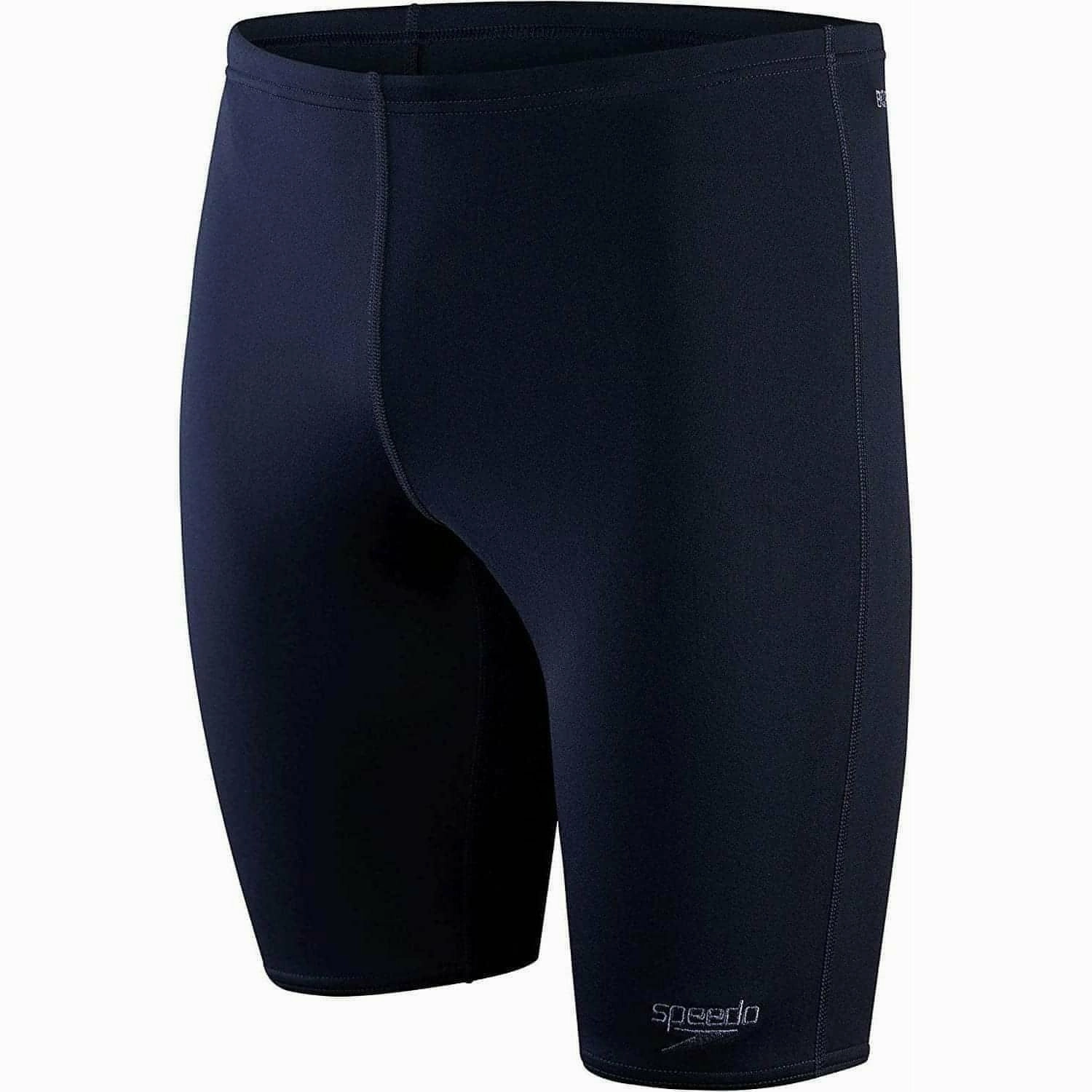 Comfort waistband Adjustable Hook Closure Speedo ECO Endurance Plus Mens Swim Jammer Shorts - Navy