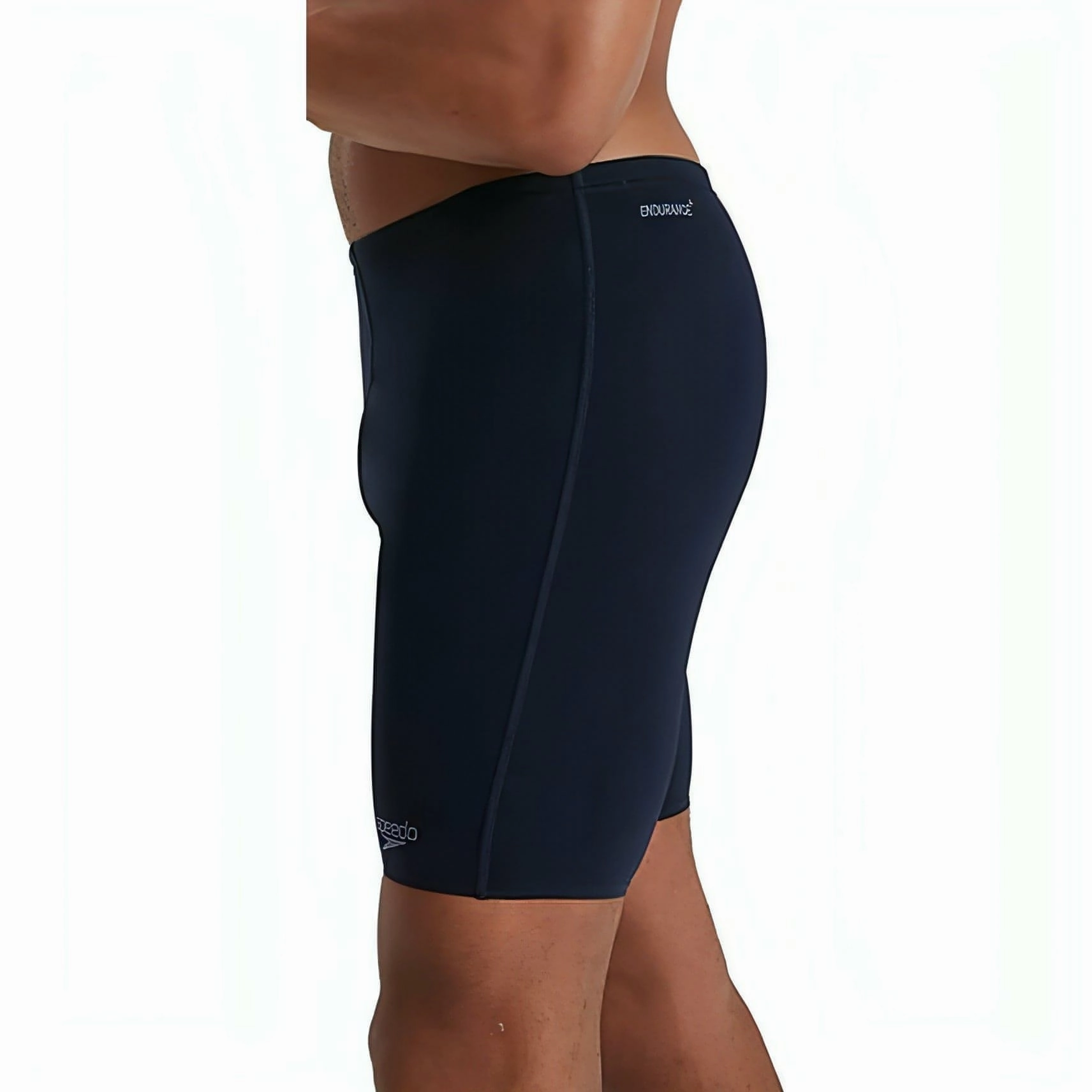 Speedo ECO Endurance Plus Mens Swim Jammer Shorts - Navy Ruffled edge Breathable mesh design