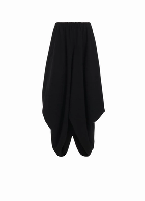 DOUBLE SATIN BOX PANTS Versatile Comfort Wear Cozy Lining