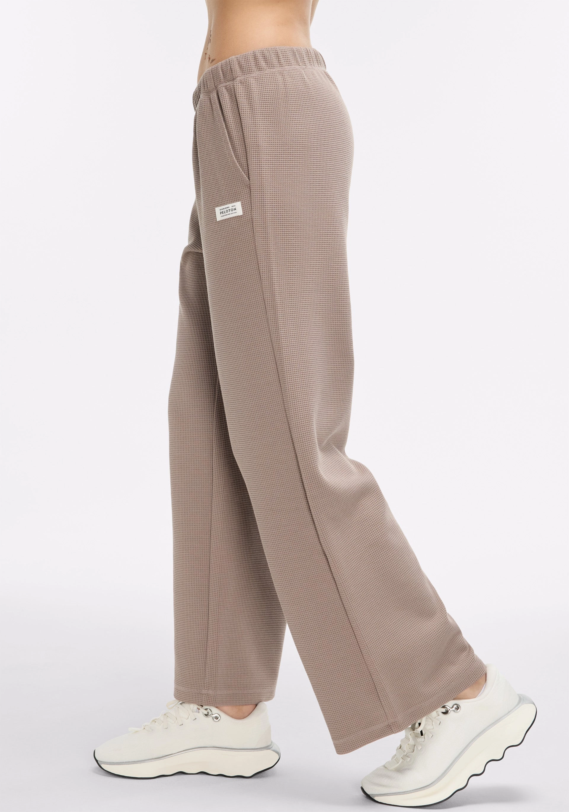 Waffle Wide Leg Sweatpant NonSlipGrip Fashionable Design
