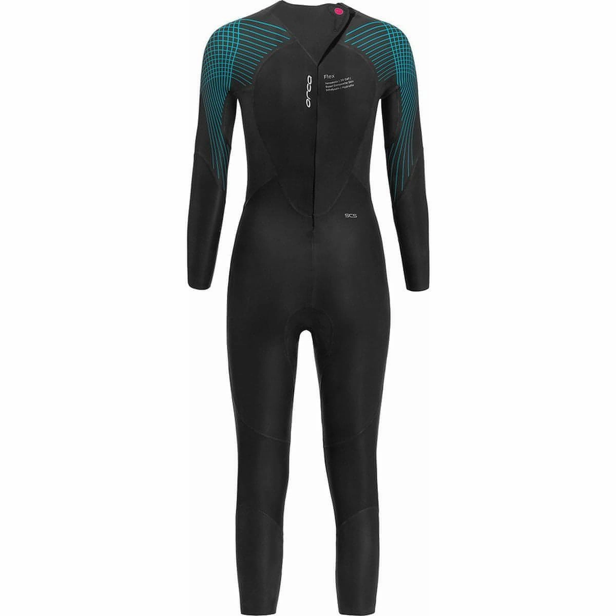 Streamlined Entry System LowProfileClosure Orca Athlex Flex Womens Wetsuit - Black