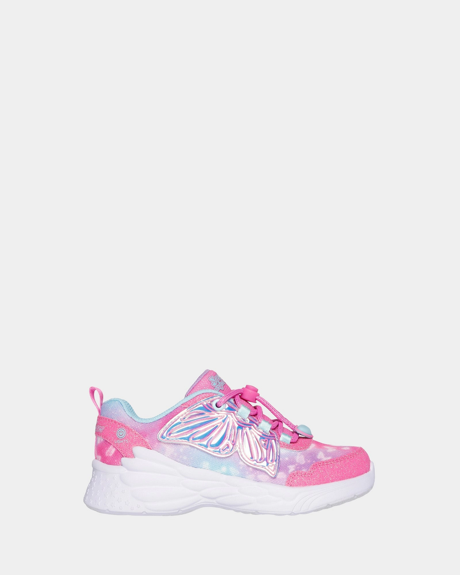 Tensile Fiber Upper Sustainable Construction Dream Racer- Wing Bites Pink/Aqua