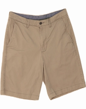 L.L.BEAN Mens Standard Fit Chino Shorts W32 Medium  Grey Cotton jewelry colorful