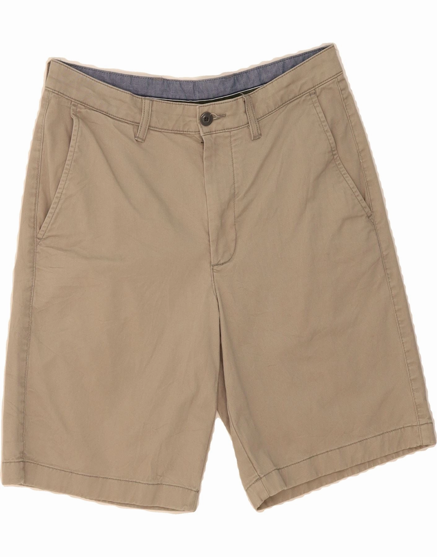 L.L.BEAN Mens Standard Fit Chino Shorts W32 Medium  Grey Cotton jewelry colorful