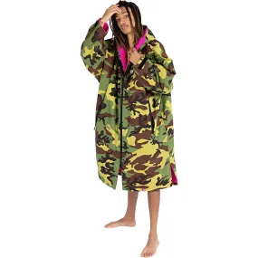 Dryrobe Advance Long Sleeve Changing Robe - Camo Soothe Fit