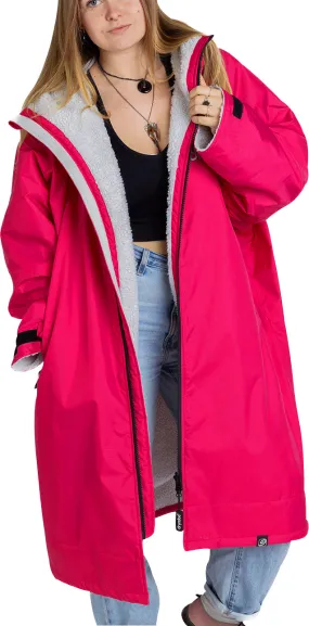 All Day Set Dryrobe Advance Long Sleeve Changing Robe - Pink