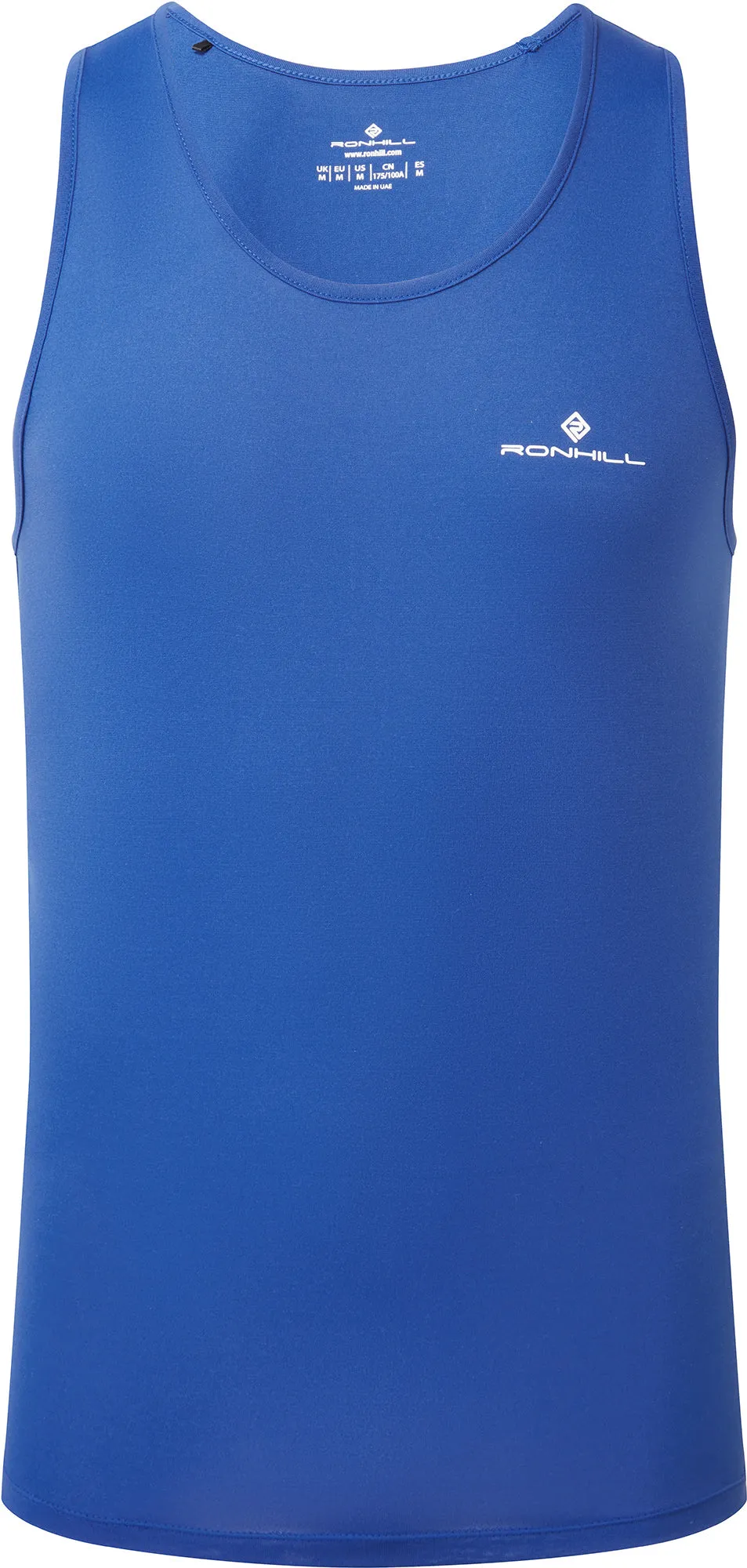 industrial use military base Ronhill Core Mens Running Vest - Blue