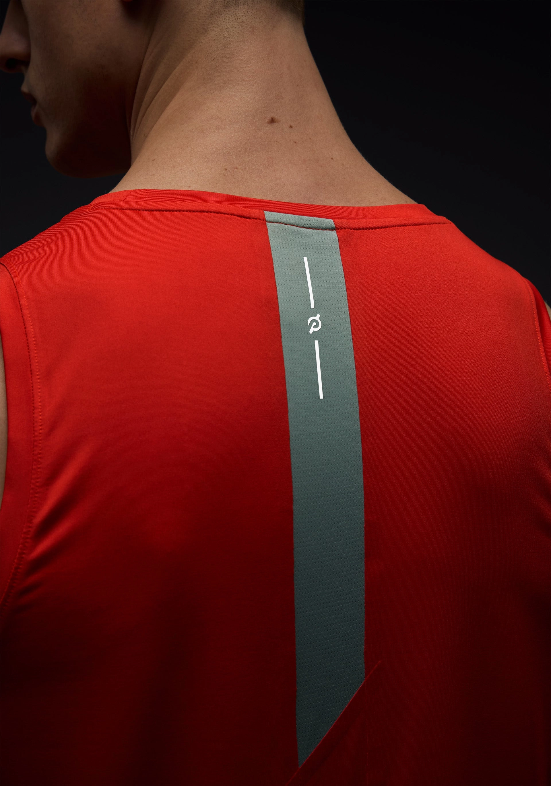 simple design Breathable Cut Red Tomato Run Set