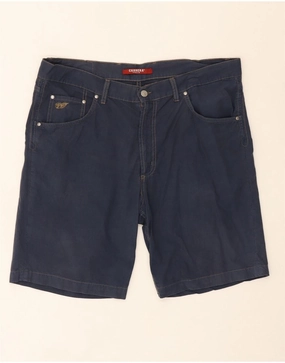 Sandals Quick Dry Material CARRERA Mens Casual Shorts IT 54 2XL W38 Navy Blue Cotton