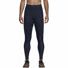 Modern Performancewear adidas Believe This High Rise Womens Long Training Tights - Blue