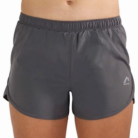 creative industry More Mile Strive Womens Running Shorts - Grey