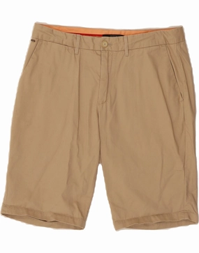 SCOTCH & SODA Mens Chino Shorts W31 Medium Beige Cotton Bright Hues Basic Stretch