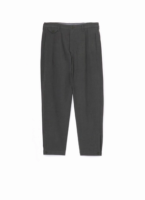 C/ POPLIN PANELED HEM PANTS Everyday Style Chilly Day Wear