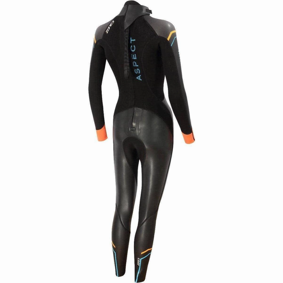 Zone3 Aspect Breaststroke Womens Wetsuit - Black AntiFlushClosure AntiSlip Shoulder Grips