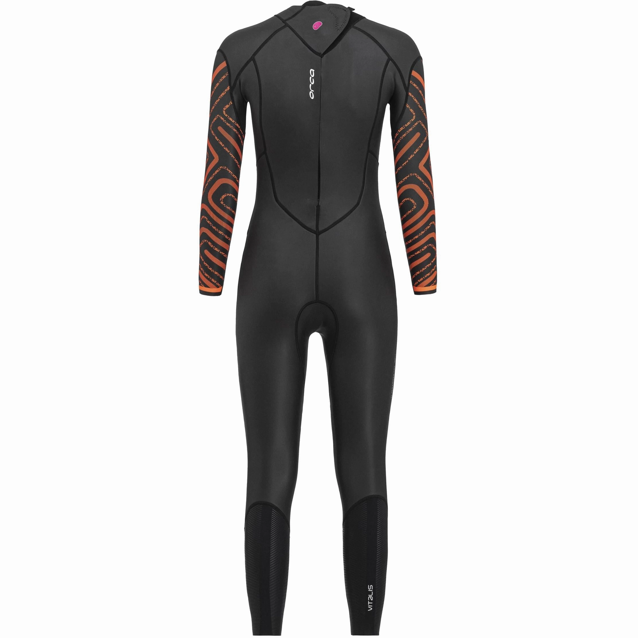 UVProtective Coating Variable Buoyancy Zoning Orca Vitalis Breaststroke Openwater Womens Wetsuit - Black