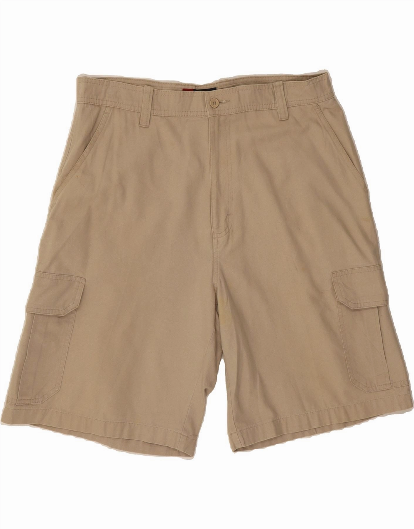 Printed Pattern men's fashion CHAPS Mens Cargo Shorts W34 Large  Beige Cotton