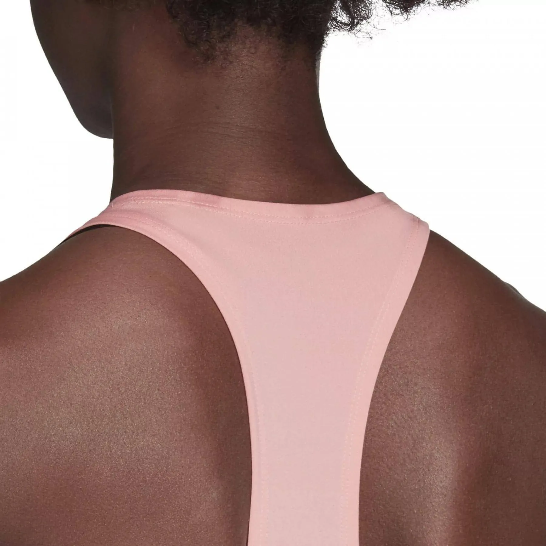 adidas Badge Of Sport Womens Training Vest Tank Top - Pink outdoor concert