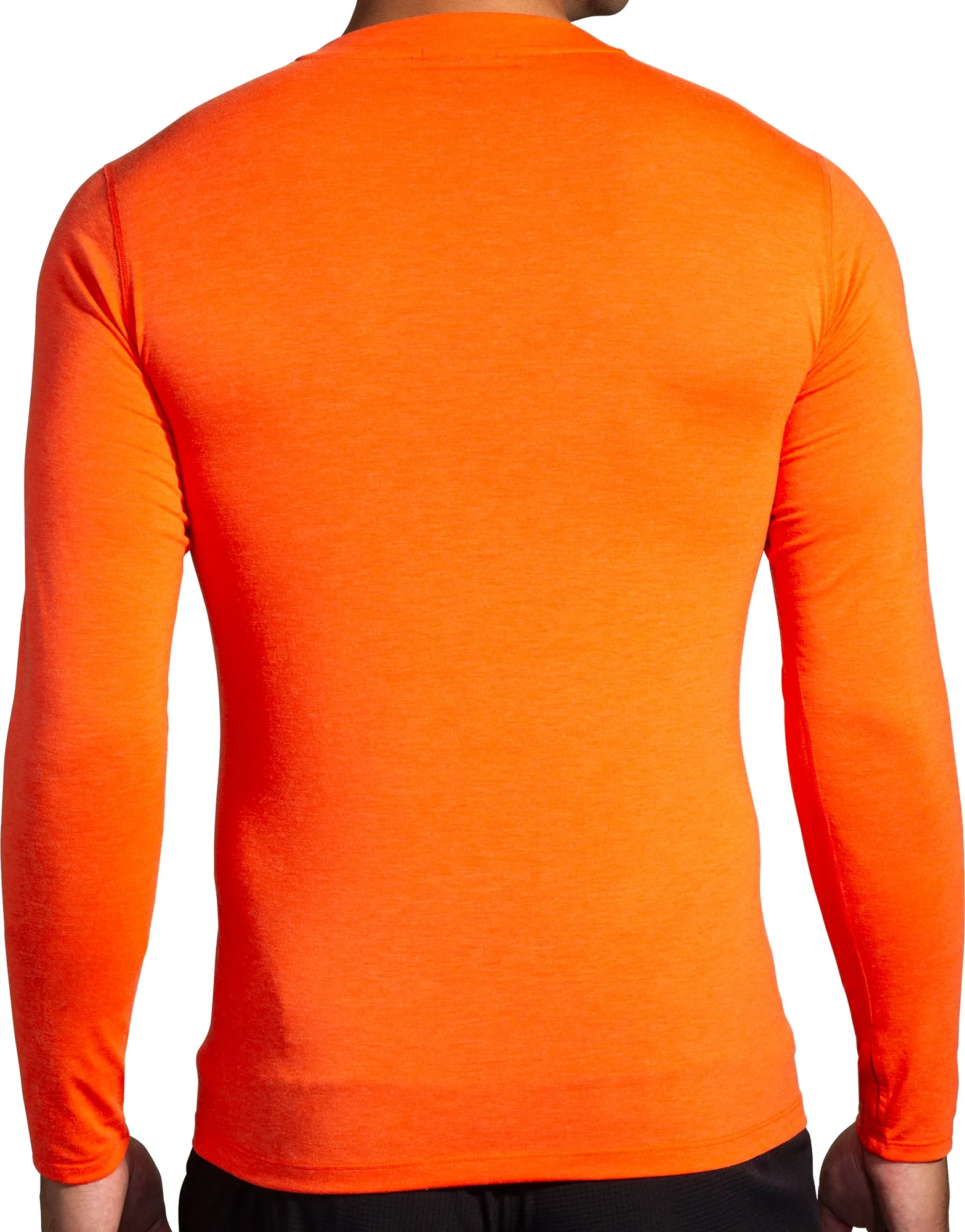 Trendy Fabric Brooks High Point Long Sleeve Mens Running Top - Red