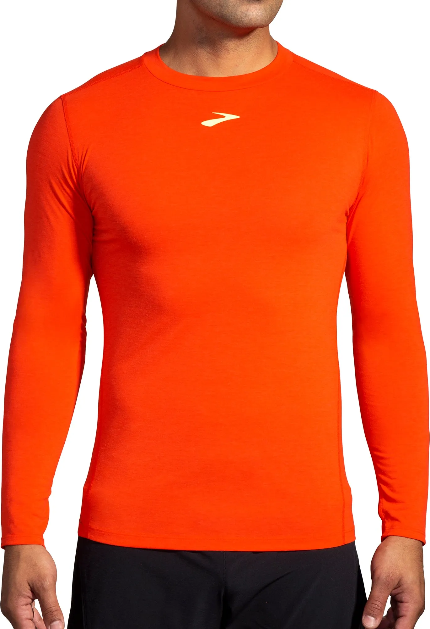 Brooks High Point Long Sleeve Mens Running Top - Red Reusable