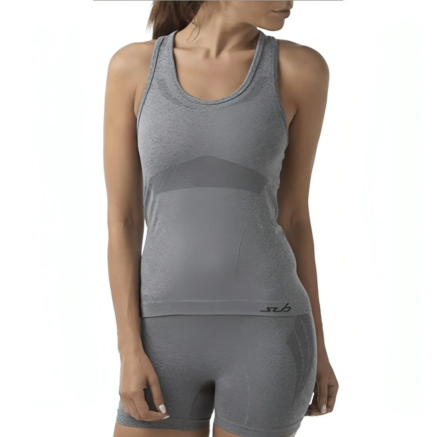 Sub Sports SubAir Seamless Womens Vest Tank Top - Grey Outdoor Fashion