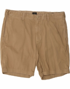 J. CREW Mens Chino Shorts W38 XL  Brown Cotton Outdoor Apparel